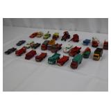 Vintage Die-Cast Toy Vehicle Lot - Trucks, Cars & Planes