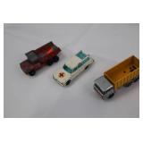Vintage Die-Cast Toy Vehicle Lot - Trucks, Cars & Planes