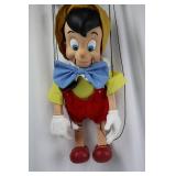 Pinocchio Marionette Puppet With Strings - 15 in Tall