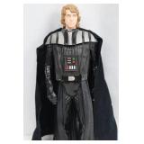 Star Wars Darth Vader Action Figure - Cape + Luke Head Accessory