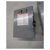 Square D Disconnect Switch & Electrical Junction Box