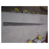Spring Steel 48" Straight Edge Rule