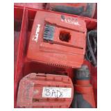 Hilti Cordless Hammer Drills & Charger (batteries dont charge)