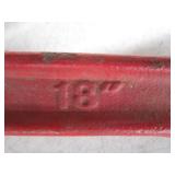 (2) 18" Pipe Wrenches