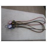 Refrigerant Charging Manifold Gauge & Hose Set
