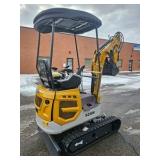 Mini Excavator XZ20R with hydraulic thumb!!!