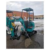 Mini Excavator QK16R with hydraulic thumb!!!