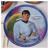 Star Trek Collectible Plates  3Pc