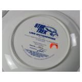 Star Trek Commemorative Plates w/gold trim  Limited