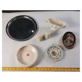 Trays and Tinkets  Avon Own Bottle Set  Pepsi-Cola trays