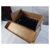 Rhinelander  Wisconsin Premium Beer  Returnable bottle case w/24 plain amber glass bottles