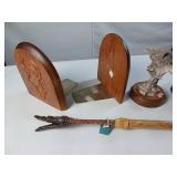 Real Turkey Foot Back Scratcher  Buck Bookends and more!