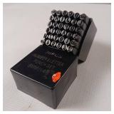 36 pc  6MM - Numbers & Letters Punch set  Metal/Leather craft stamps