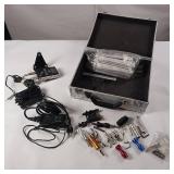 Tattoo machine with hard case  World Wide Tattoo Supply