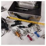 Tattoo machine with hard case  World Wide Tattoo Supply