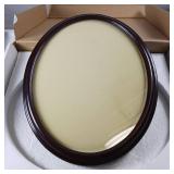 Glass Oval Shadow Box  - 16 x 20 inches