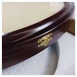 Glass Oval Shadow Box  - 16 x 20 inches