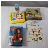 Knickerbocker Annie with Locket Creative Playthings and game in original boxand