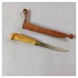 Brand new small Filet knife 4 inch blade  J marttiini