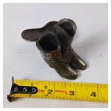 Vintage Pipe Holder  heavy bronze