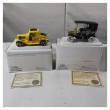 NIB 911 FB Ford Town Car with Certificates of Authenticity  1932 3 window hot-rod!