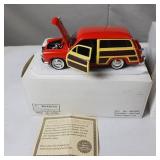 NIB 1949 Ford Station Wagon 1:32 Scale Model Car plus 1913 Ford Police Paddy Wagon plus Fire Chief Paddy Wagon!