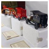 NIB 1949 Ford Station Wagon 1:32 Scale Model Car plus 1913 Ford Police Paddy Wagon plus Fire Chief Paddy Wagon!