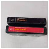 Vintage Texas Instruments Video Games from 1980 TI Invaders for Home Computer Command Module