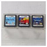 Lot of 3 Nintendo DS Games Flash Focus Kung Zhu Plus