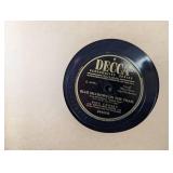 Vintage Decca Vinyl  Mostly Bing Crosby  RCA Victor Johann Strauss & Living German Language Course