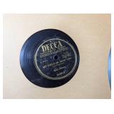 Vintage Decca Vinyl  Mostly Bing Crosby  RCA Victor Johann Strauss & Living German Language Course