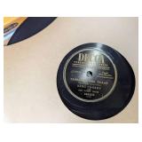 Vintage Decca Vinyl  Mostly Bing Crosby  RCA Victor Johann Strauss & Living German Language Course