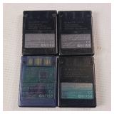8 MB, x4 - Playstation 2 memory cards, magic gate Sony brand. 