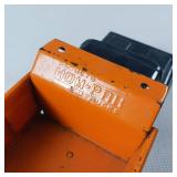 Vintage Structo Kom-Pak pressed steel toy dump truck.