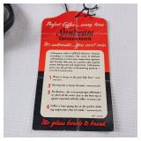 Sunbeam electric coffee pot - coffee Master model c30 with cord, filters, original paperwork & Tag