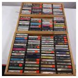 Large Lot over 120 Cassette Tapes
