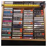 Large Lot over 120 Cassette Tapes