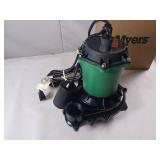 New In Box Sump Pump - 12 Amps Myers -