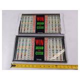 Authentic Vintage Heavy Glass Slot Machine Glass