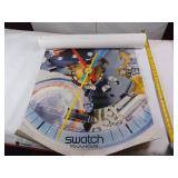 Swatch Poster Swiss - Vintage - Band of Brothers - Black Cauldron -Theatre Posters - Nike Agassi