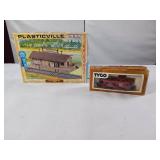 PlasticVille and Tyco Railroad Collectibles