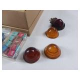 You shoot pool? Nice Pool Ball Set Complete - Lifetime supply of chalk and light covers