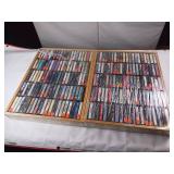 Large Lot of Vintage Cassette Tapes - About 200 Tapes Total