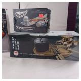 New in Boxes - Fondue - Smore Maker - Mason Earthen ware Bel Fer Gray Kitchen Gadgets