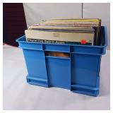 Large lot of Vintage LP in Omni Box - Approximately 70 total