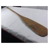 Authentic Wooden Boat Paddle 53 inches long