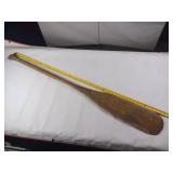 Authentic Wooden Boat Paddle 53 inches long