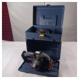 Tool Box with Tools - Circular saw - battery charger