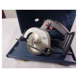 Tool Box with Tools - Circular saw - battery charger