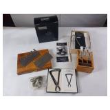 Lot of items like Diamond Tester (2 of them) Diamond Gauges - Metal testing kit - in original boxes - Diamond Weight gauge